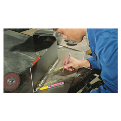 Маркер-краска лаковый (paint marker) EDDING &laquo;8750&raquo;, БЕЛЫЙ, 2-4 мм, круглый наконечник, алюминиевый корпус, E-8750/<wbr/>49