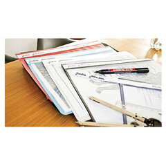 Маркер перманентный (нестираемый) EDDING &laquo;370&raquo;, ЧЕРНЫЙ, круглый наконечник, 1 мм, E-370/<wbr/>1