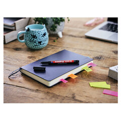 Маркер перманентный для любой гладкой поверхности EDDING 140, ЧЕРНЫЙ, 0,3 мм, металлический наконечник, E-140/<wbr/>1