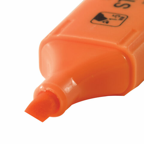 Текстовыделитель STAFF "EVERYDAY HL-728", ОРАНЖЕВЫЙ, линия 1-5 мм, 150730