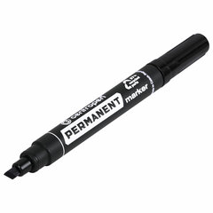 Маркер перманентный CENTROPEN 8576, ЧЕРНЫЙ, скошенный наконечник, 1-4,6 мм