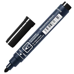 Маркер перманентный CENTROPEN 8510, ЧЕРНЫЙ, круглый наконечник, 2,5 мм, 8510