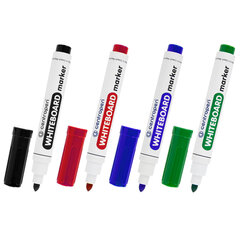 Маркеры стираемые для белой доски НАБОР 4 ЦВЕТА CENTROPEN &laquo;Dry-Wipe&raquo;, 2,5 мм, 8559/<wbr/>4