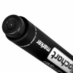 Маркер для бумажного флипчарта ЧЕРНЫЙ CENTROPEN, НЕПРОПИТЫВАЮЩИЙ, 2,5 мм, 8550