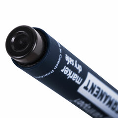 Маркер перманентный CENTROPEN 8516, ЧЕРНЫЙ, скошенный наконечник, 2-5 мм