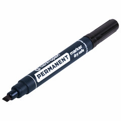 Маркер перманентный CENTROPEN 8516, ЧЕРНЫЙ, скошенный наконечник, 2-5 мм