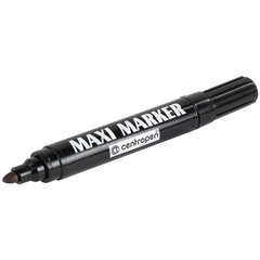Маркер перманентный универсальный ЧЕРНЫЙ CENTROPEN &laquo;Maxi Marker&raquo;, 2-4 мм, 8936