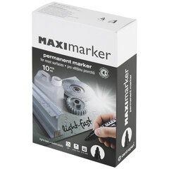 Маркер перманентный универсальный ЧЕРНЫЙ CENTROPEN &laquo;Maxi Marker&raquo;, 2-4 мм, 8936