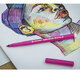 Фломастеры 18 ЦВЕТОВ CENTROPEN "Colour World", круглые, смываемые, вентилируемый колпачок, 7550/18TP