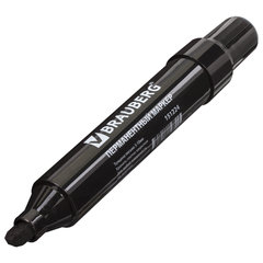 Маркер перманентный BRAUBERG &laquo;JUMBO&raquo;, ЧЕРНЫЙ, ШИРОКАЯ ЛИНИЯ ПИСЬМА, скошенный наконечник, 3-10 мм, 151224