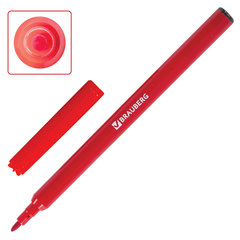 Фломастеры BRAUBERG &laquo;АКАДЕМИЯ&raquo;, 10 цветов, вентилируемый колпачок, ПВХ упаковка, 151410