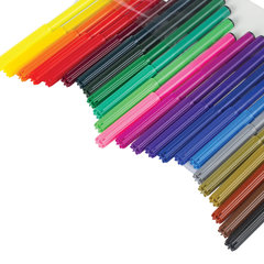 Фломастеры BRAUBERG &laquo;АКАДЕМИЯ&raquo;, 24 цвета, вентилируемый колпачок, ПВХ упаковка, 151413