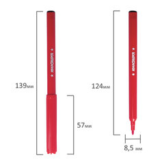 Фломастеры ЮНЛАНДИЯ 12 цветов, &laquo;УРОКИ РИСОВАНИЯ&raquo;, вентилируемый колпачок, ПВХ, 151416