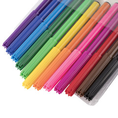 Фломастеры ЮНЛАНДИЯ 12 цветов, &laquo;УРОКИ РИСОВАНИЯ&raquo;, вентилируемый колпачок, ПВХ, 151416