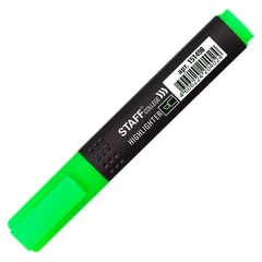 Текстовыделитель STAFF College &laquo;STICK HL-497&raquo;, ЗЕЛЕНЫЙ, 1-4 мм, 151498