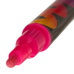 Маркер меловой &laquo;POP-ART&raquo; РОЗОВЫЙ, 3,5 мм, стираемый, для гладких поверхностей, BRAUBERG, 151522