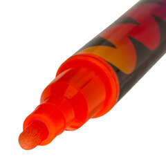 Маркер меловой &laquo;POP-ART&raquo; ОРАНЖЕВЫЙ, 3,5 мм, стираемый, для гладких поверхностей, BRAUBERG, 151523