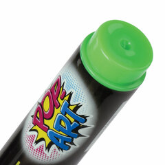 Маркер меловой &laquo;POP-ART&raquo; ЗЕЛЕНЫЙ, 5 мм, стираемый, для гладких поверхностей, BRAUBERG, 151532