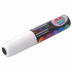 Маркер меловой &laquo;POP-ART&raquo; БЕЛЫЙ, 15 мм, стираемый, для гладких поверхностей, BRAUBERG, 151537