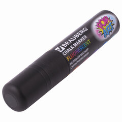 Маркер меловой &laquo;POP-ART&raquo; ЧЕРНЫЙ, 15 мм, стираемый, для гладких поверхностей, BRAUBERG, 151544