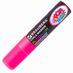 Маркеры меловые &laquo;POP-ART&raquo;, НАБОР 4 ЦВЕТА, 15 мм, стираемые, для гладких поверхностей, BRAUBERG, 151545