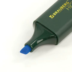 Текстовыделитель BRAUBERG &laquo;ORIGINAL&raquo;, ГОЛУБОЙ, линия 1-5 мм, 151684