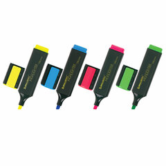 Набор текстовыделителей 4 ЦВЕТА, BRAUBERG &laquo;ORIGINAL&raquo;, линия письма 1-5 мм, 151689