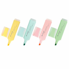 Набор текстовыделителей 4 ЦВЕТА, BRAUBERG &laquo;ORIGINAL PASTEL&raquo;, линия письма 1-5 мм, 151697