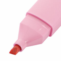 Текстовыделитель ЮНЛАНДИЯ &laquo;COLORSTAR PASTEL&raquo;, ПАСТЕЛЬНЫЙ РОЗОВЫЙ, линия 1-4 мм, 151712