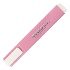 Текстовыделитель ЮНЛАНДИЯ &laquo;COLORSTAR PASTEL&raquo;, ПАСТЕЛЬНЫЙ РОЗОВЫЙ, линия 1-4 мм, 151712