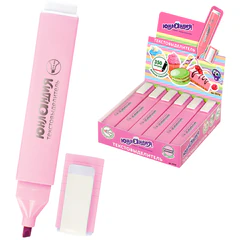 Текстовыделитель ЮНЛАНДИЯ &laquo;COLORSTAR PASTEL&raquo;, ПАСТЕЛЬНЫЙ РОЗОВЫЙ, линия 1-4 мм, 151712