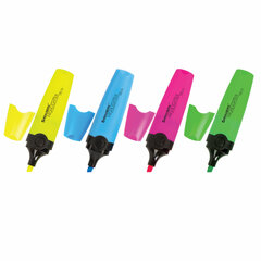 Набор текстовыделителей BRAUBERG 4 шт., АССОРТИ, &laquo;DELTA&raquo;, линия 1-5 мм, 151727