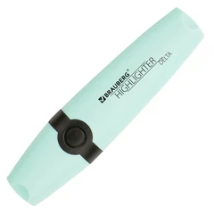 Текстовыделитель BRAUBERG &laquo;DELTA PASTEL&raquo;, БИРЮЗОВЫЙ, линия 1-5 мм, 151732