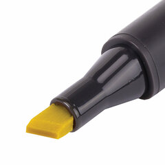 Маркер для скетчинга ХУДОЖЕСТВЕННЫЙ 1 мм &mdash; 6 мм BRAUBERG ART CLASSIC, ЖЕЛТЫЙ КАНАРЕЕЧНЫЙ (Y003), 151852