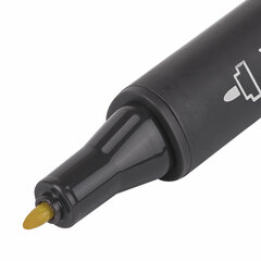 Маркер для скетчинга ХУДОЖЕСТВЕННЫЙ 1 мм &mdash; 6 мм BRAUBERG ART CLASSIC, ЖЕЛТЫЙ КАНАРЕЕЧНЫЙ (Y003), 151852