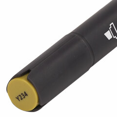 Маркер для скетчинга ХУДОЖЕСТВЕННЫЙ 1 мм &mdash; 6 мм BRAUBERG ART CLASSIC, СИЕНА СВЕТЛАЯ (Y234), 151856