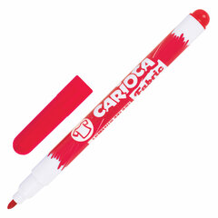 Маркеры для ткани CARIOCA (Италия) &laquo;Fabric&raquo;, 10 цветов, круглый наконечник 2,6 мм, 42909