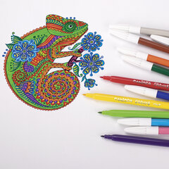 Фломастеры CARIOCA (Италия) &laquo;Doodles&raquo;, 24 цвета, суперсмываемые, 42315