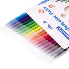 Фломастеры BRAUBERG &laquo;PREMIUM&raquo;, 18 цветов, УЛЬТРАСМЫВАЕМЫЕ, классические, вентилируемый колпачок, картонная коробка с европодвесом, 151939