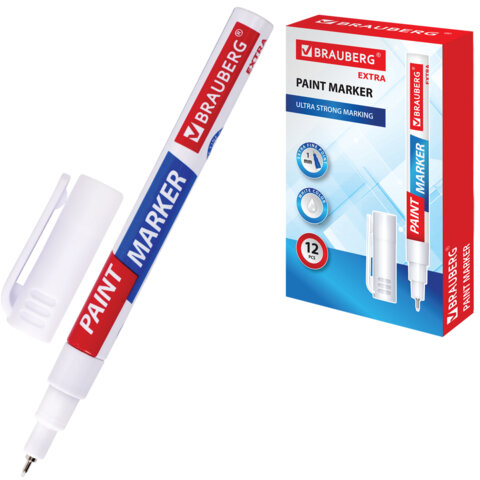 ������-������ ������� EXTRA (paint marker) 1 ��, �����, ��������� �����-������, BRAUBERG, 151959 �����