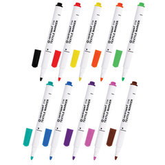Маркеры для ткани 10 ЦВЕТОВ CENTROPEN &laquo;Textile Marker&raquo;, круглый наконечник, 1,8 мм, 2739/<wbr/>10