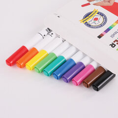 Маркеры для ткани 10 ЦВЕТОВ CENTROPEN &laquo;Textile Marker&raquo;, круглый наконечник, 1,8 мм, 2739/<wbr/>10