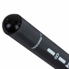 Маркер перманентный CENTROPEN 2836, ЧЕРНЫЙ, круглый наконечник, 2 мм