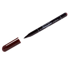 Маркер перманентный CENTROPEN 2846, КОРИЧНЕВЫЙ, тонкий наконечник, 1 мм