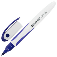 Маркеры стираемые для белой доски НАБОР 4 ЦВЕТА, BRAUBERG &laquo;SOFT LITE&raquo;, 3 мм, резиновая вставка, 152107