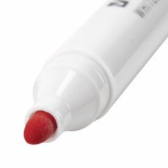 Маркер стираемый для белой доски КРАСНЫЙ, BRAUBERG &laquo;CLASSIC&raquo;, 3 мм, с клипом, 152114