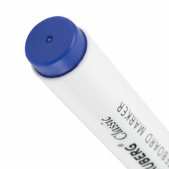 Маркер стираемый для белой доски СИНИЙ, BRAUBERG &laquo;CLASSIC&raquo;, 3 мм, с клипом, 152115