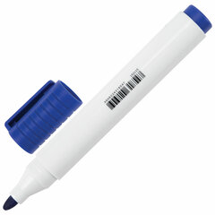 Маркер стираемый для белой доски СИНИЙ, BRAUBERG &laquo;CLASSIC&raquo;, 3 мм, с клипом, 152115