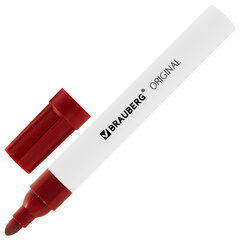 Маркеры стираемые для белой доски НАБОР 4 ЦВЕТА, BRAUBERG &laquo;ORIGINAL&raquo;, 3 мм, 152120