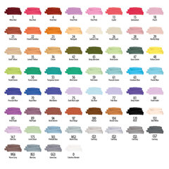 Маркеры для скетчинга двусторонние BRAUBERG ART DEBUT &laquo;BLACK&raquo;, НАБОР 60 шт., пластиковый кейс, 152131